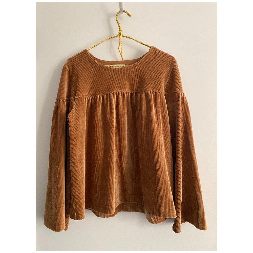 Madewell velvet top